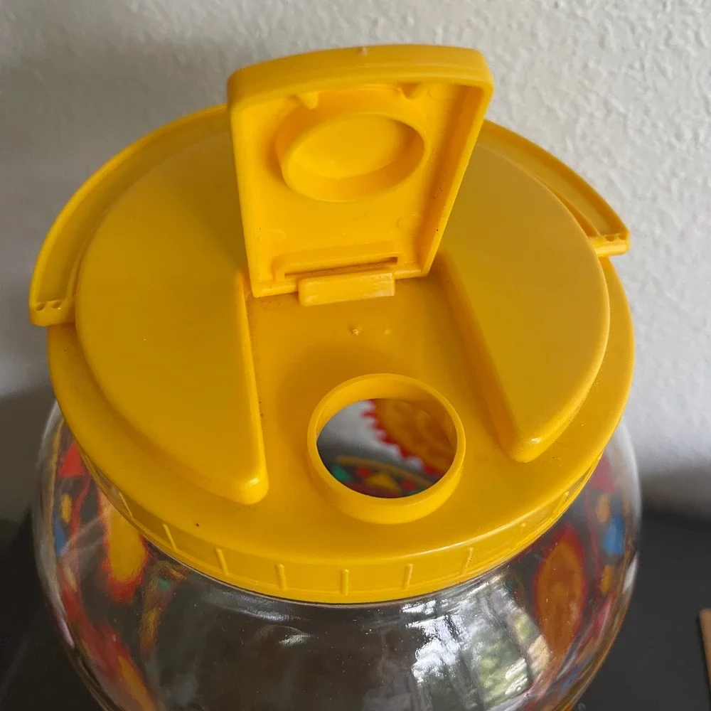 VTG Aztec Sun Tea Anchor Hocking Glass 1 Gallon Beverage Dispenser Jar Summer